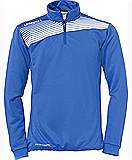 Uhlsport Liga 2.0 Quarter Zip Jacket Azure Blue/White